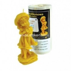 Silikoninė forma Mergaitė, aukštis 12.5cm