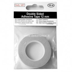 Dvipusė lipni juosta 12mm., 10m