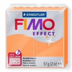 Modelinas Fimo effect 57g., neoninė oranžinė