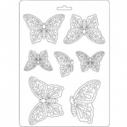 Plastikinės formos 14.8x21cm, ornamentai