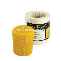 Silikoninė forma Ornamentas cilindras, aukštis 7cm