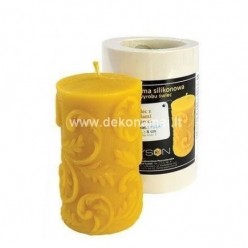 Silikoninė forma Ornamentas cilindras, aukštis 14cm