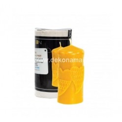 Silikoninė forma Cilindras su širdele, aukštis 11cm