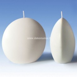 Skaidraus plastiko forma žvakei, diskas 105 x 56 100mm
