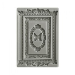 Silikoninė forma 10.5x14.8cm, ornamentai