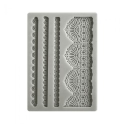 Silikoninė forma 10.5x14.8cm, ornamentai
